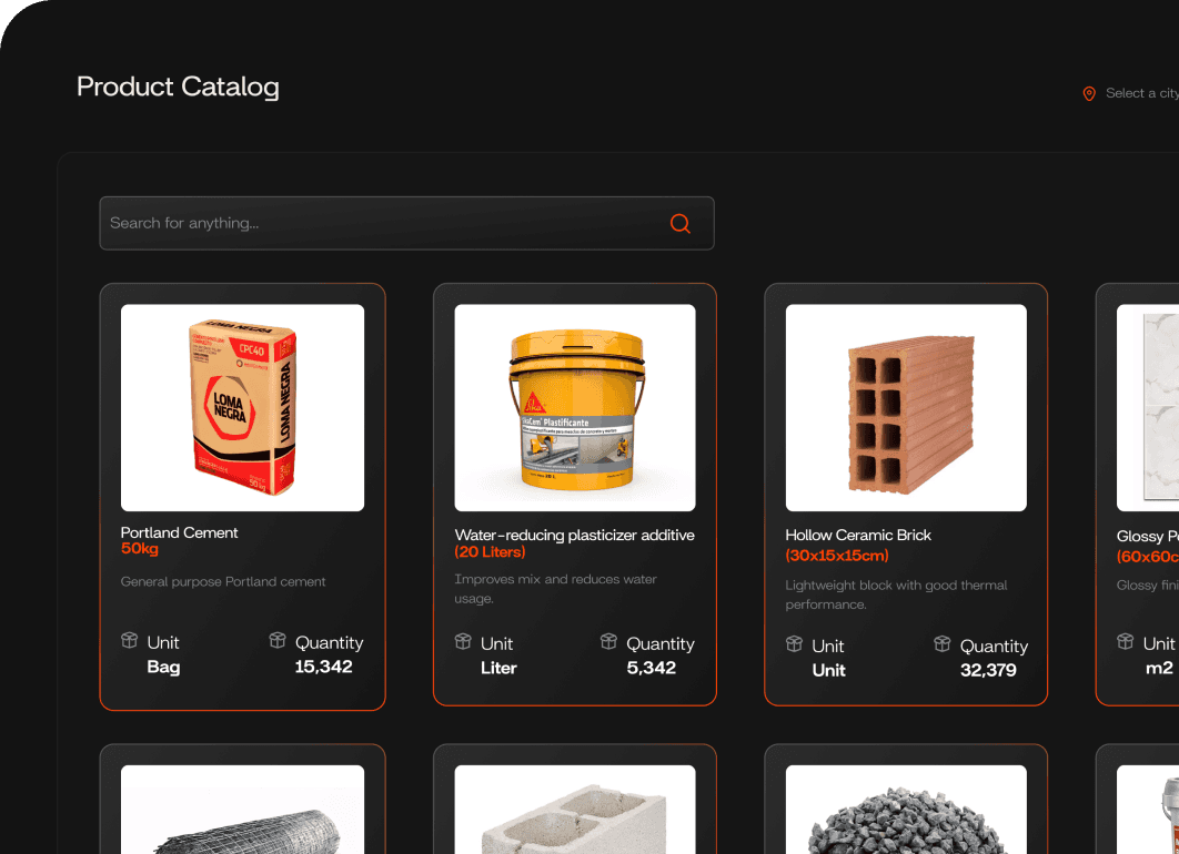 Gestión completa para proveedores